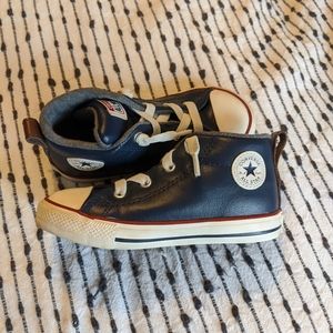 CONVERSE Chuck Taylor All Star leather slip-ons